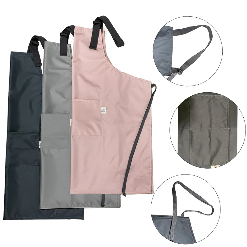 

1pcs Tattoo Apron Handmade Adjustable High Quality Waterproof Tattoo Working Apron with Neck Straps Pockets Body Art Accessorie