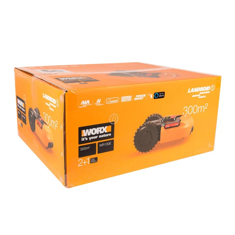 Роботизированная газонокосилка Worx Landroid S WR130E 300м² | Инструменты