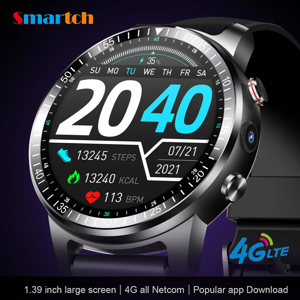Умные часы Wi-Fi двойная частота 4G Full Netcom Смарт-часы мужские Waman видеозвонки GPS BT