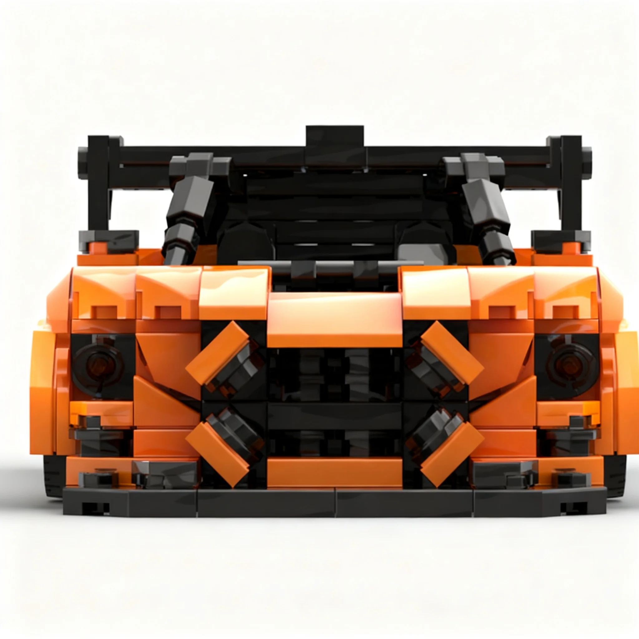 Фото 398 деталей MOC City Champions Zenvo TSR-S, модель из строительных блоков, рождественский подарок, подарок на день рождения, коллекция креативных 3D-конструкторов, образовательный набор. №4