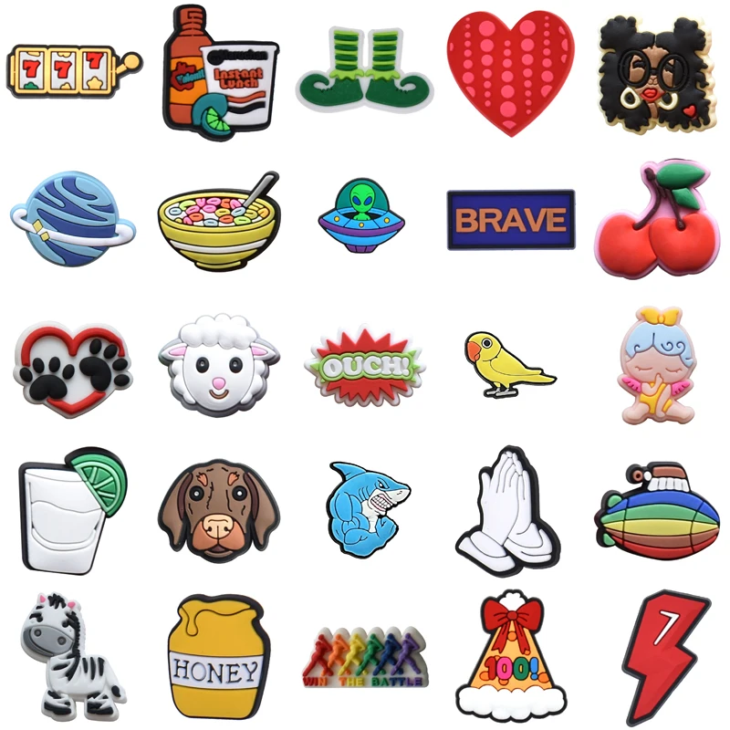 

Wholesale Bulk Gifts Shoes Accessories Kids Girl Packs Men Women Charm Para Pins Shoe Charms Set Jeans Decorations for Crocs Boy