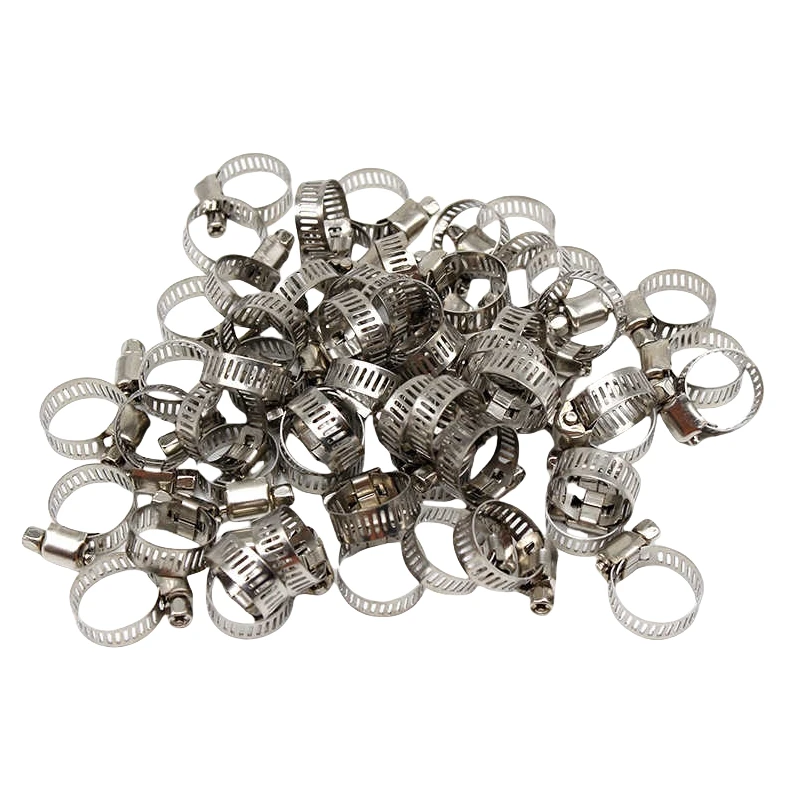 Регулируемый Хомут Для Шланга Из Нержавеющей Стали Со Спиральной Лентой