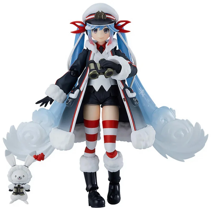 В наличии оригинальная модель Max Factory GSC Figma EX-066 Vocaloid Hatsune Miku Snow 2022 Grand Voyage Ver