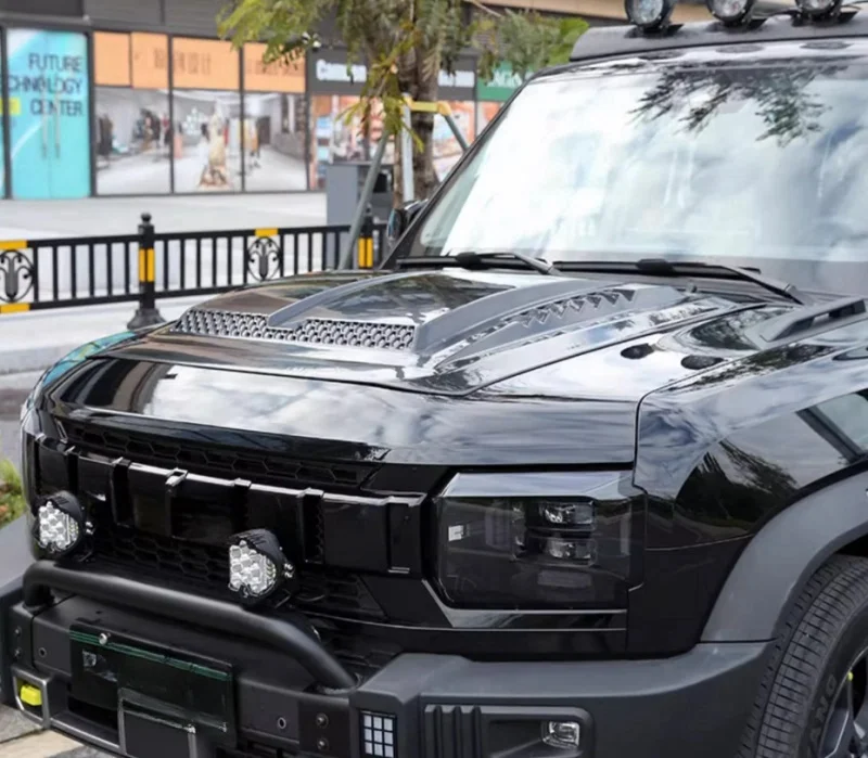 Наклейки декоративные для JETOUR Traveler T2 модифицированные капота двигателя имитация