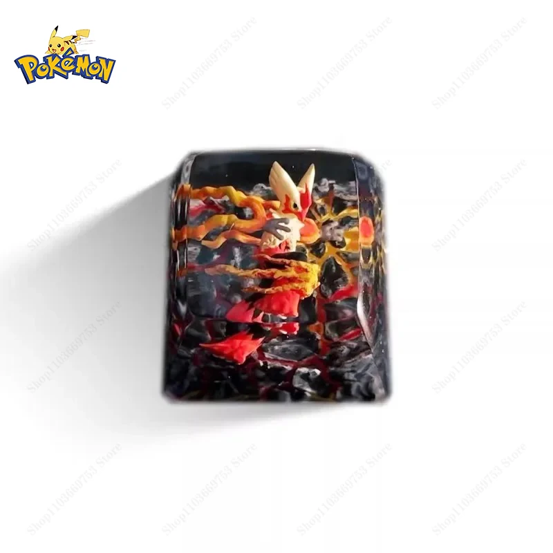 Колпачки для клавиш в стиле аниме Pokemon Pikachu Blaziken индивидуальные прозрачные