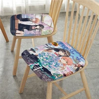 bloom into you yuu nanami european fabric cushion non slip living room sofa decor students stool tatami office buttocks pad