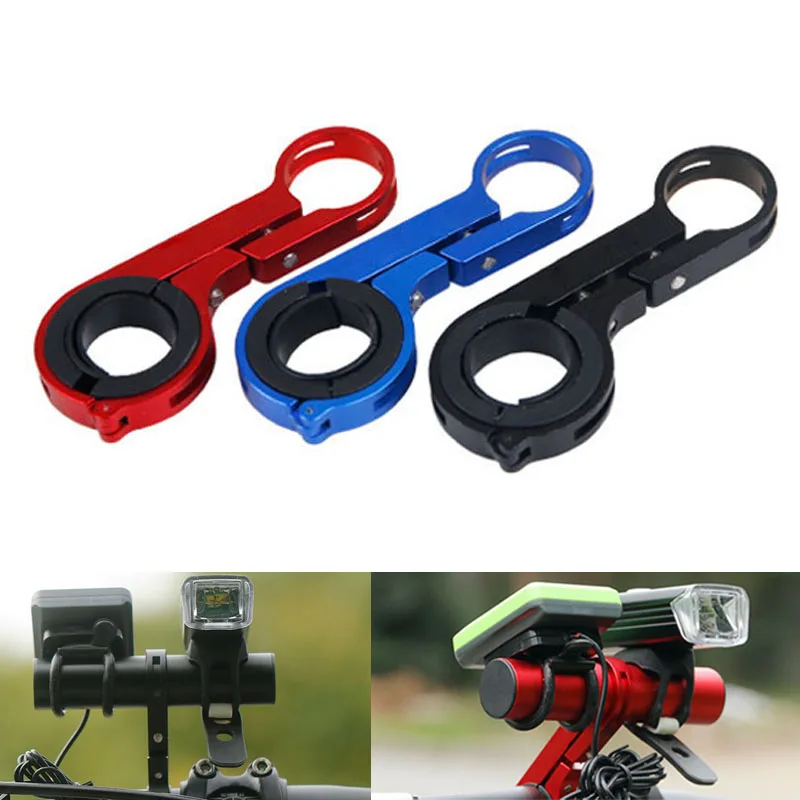 

Bicycle Handlebar Portable Lightweight Mount Aluminium Alloy Bike Light Extender Holder For Flashlight Loudspeaker Speedometer