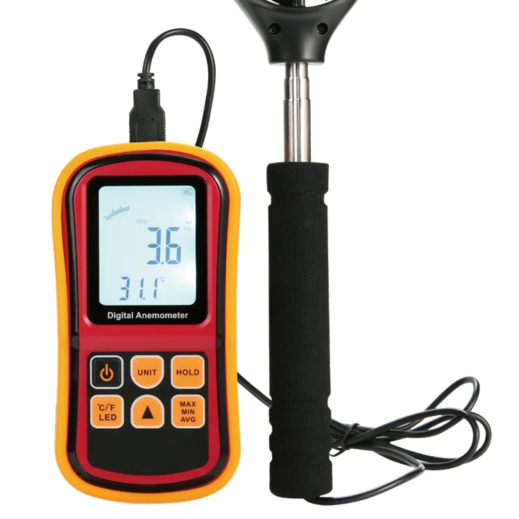 Цифровой анемометр автоматическое тестирование цифровой измеритель скорости