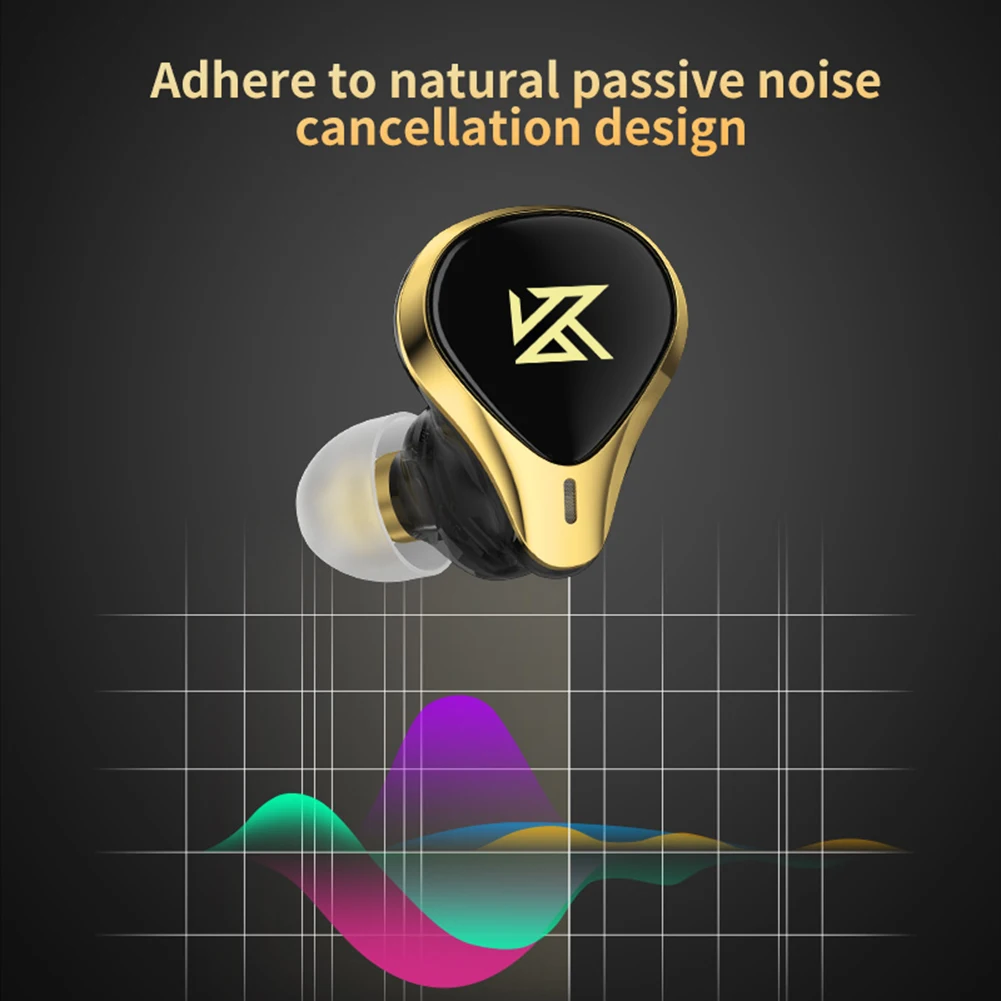 

KZ-SA08 Pro TWS True Wireless Earphones Balanced Armature Sport Headset Noise Cancelling Bluetooth-compatible 5.2