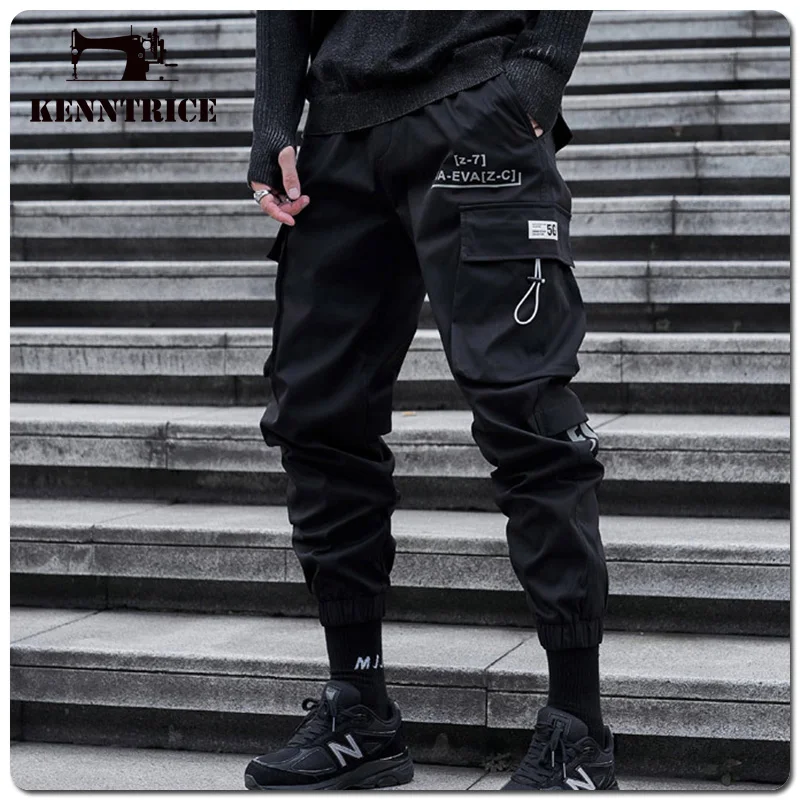 

Kenntrice Men'S Fashion Pockets Pants Baggy Wide Casual Winter Streetwear Hip Hop Autumn Cold Proof Thermal Trousers For Man