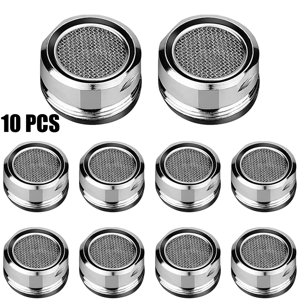 

Aerator Water Saving Faucet 24mm Reduces Energy Costs Stainless Steel Mesh 10pcs 10x Fits Detachable Nozzle Brand New Druable