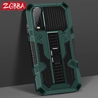 new shockproof armor phone case for vivo y95 y91c y91i y91 y76s y73 bracket cover for vivo y76 y72 y51 y50 y33s y31 y30 y21s y21