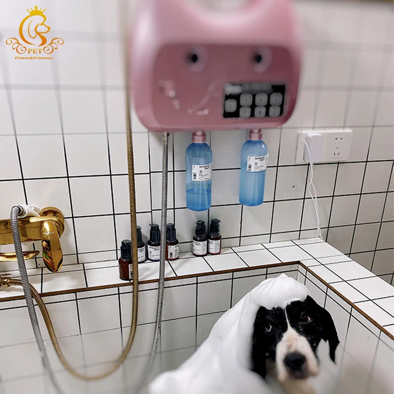 Фото Автоматический нано-миксер для шампуня Pet Grooming Bubble Machine для мытья собак и кошек №3