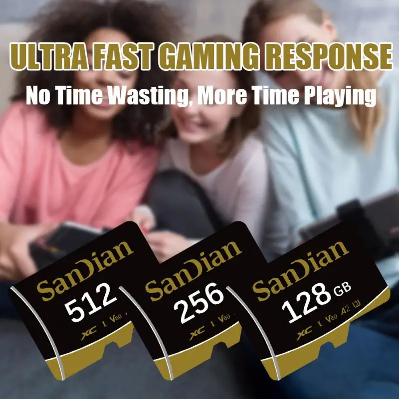 Оригинальная карта памяти 128 ГБ 2 ТБ 1 512 Micro TF SD V60