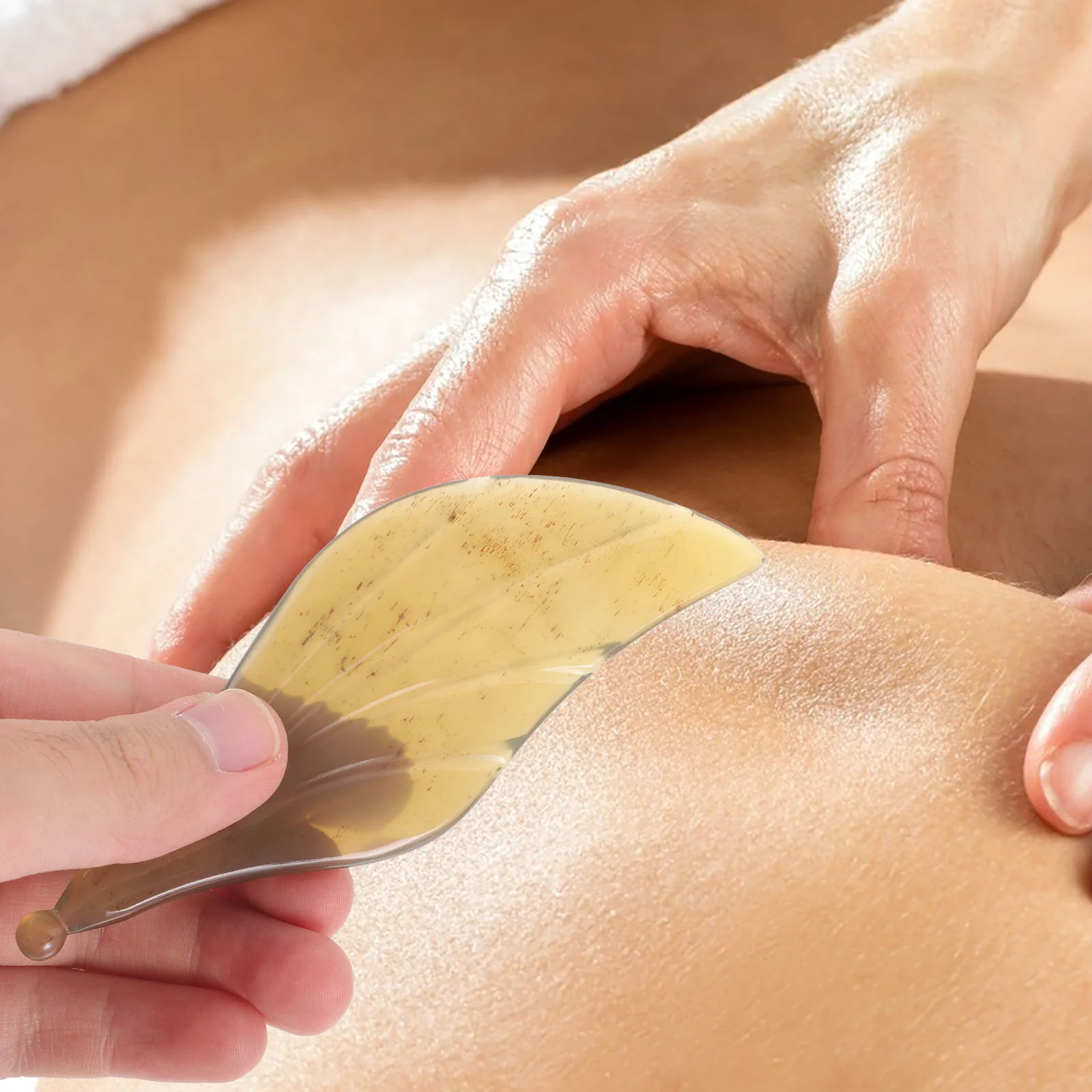 

Massager Tool Women Body Scraper Relaxation Massaging Horns Scraping Board Tools