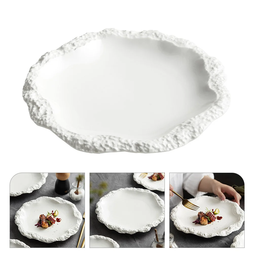 

Керамическая тарелка, обеденные тарелки, столовая посуда для ресторана, набор для спагетти, салата, керамика