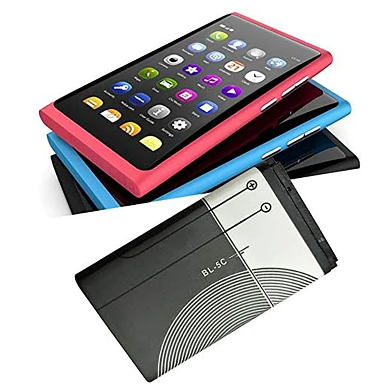 HTHL-совместимая для Nokia BL-5C мобильная батарея Li-Ion 1020 мАч перезаряжаемая литиевая замена.