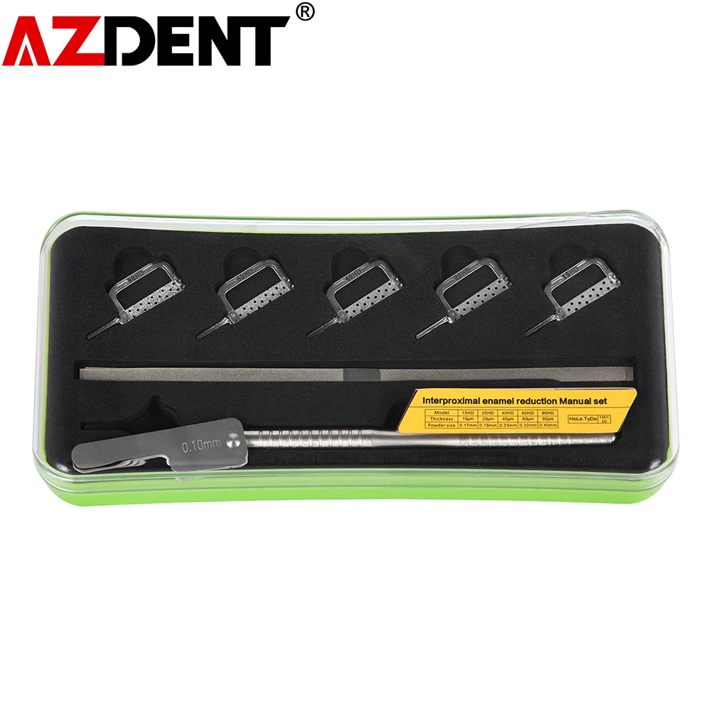 

Dental Orthodontic Interproximal Enamel Reduction IPR Automatic Strip Double Sided + Handle