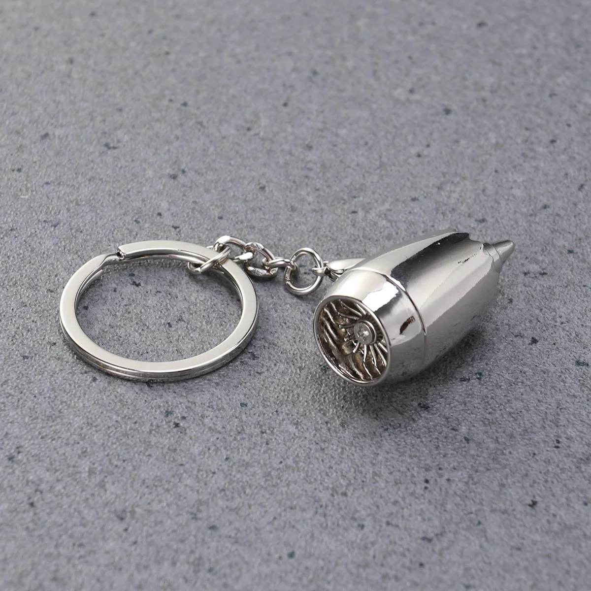 

Airplane Engine Keychain Auto Parts Keyring Decorative Key Holder Bag Purse Pendant Party Favor for Birthday Gift