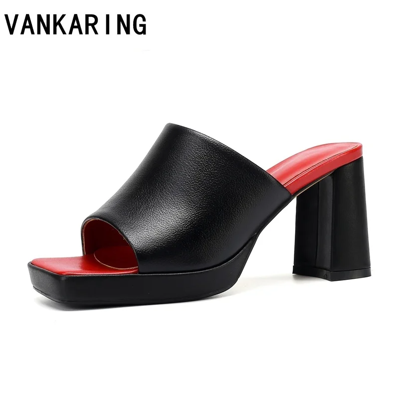 

classic sandals smiple cut-out party dress shoes summer shoes woman high heel casual mules shoes women sexy peep toe flip flops