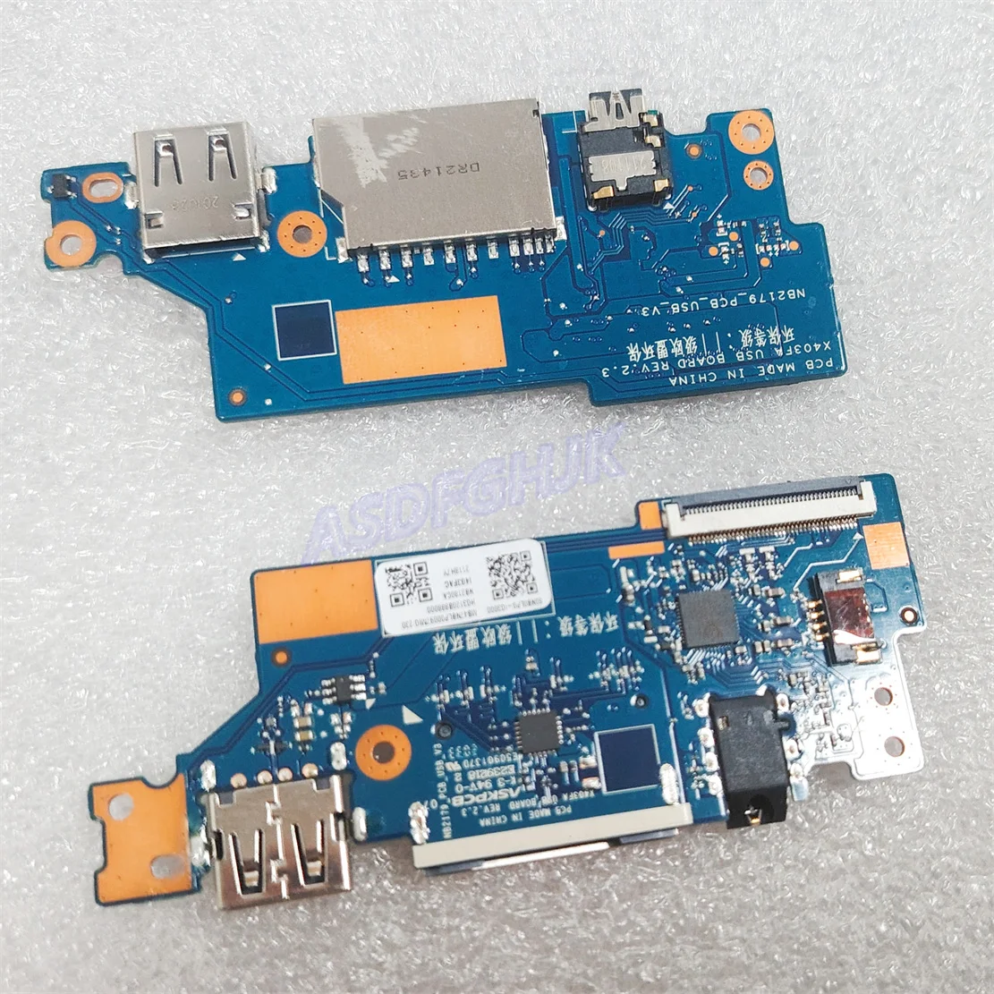 Для Asus VivoBook 14 X403 X403FA X403JA USB аудио плата чтения смарт-карт NB2179-PCB-USB-V3 NB2180CA тест ОК