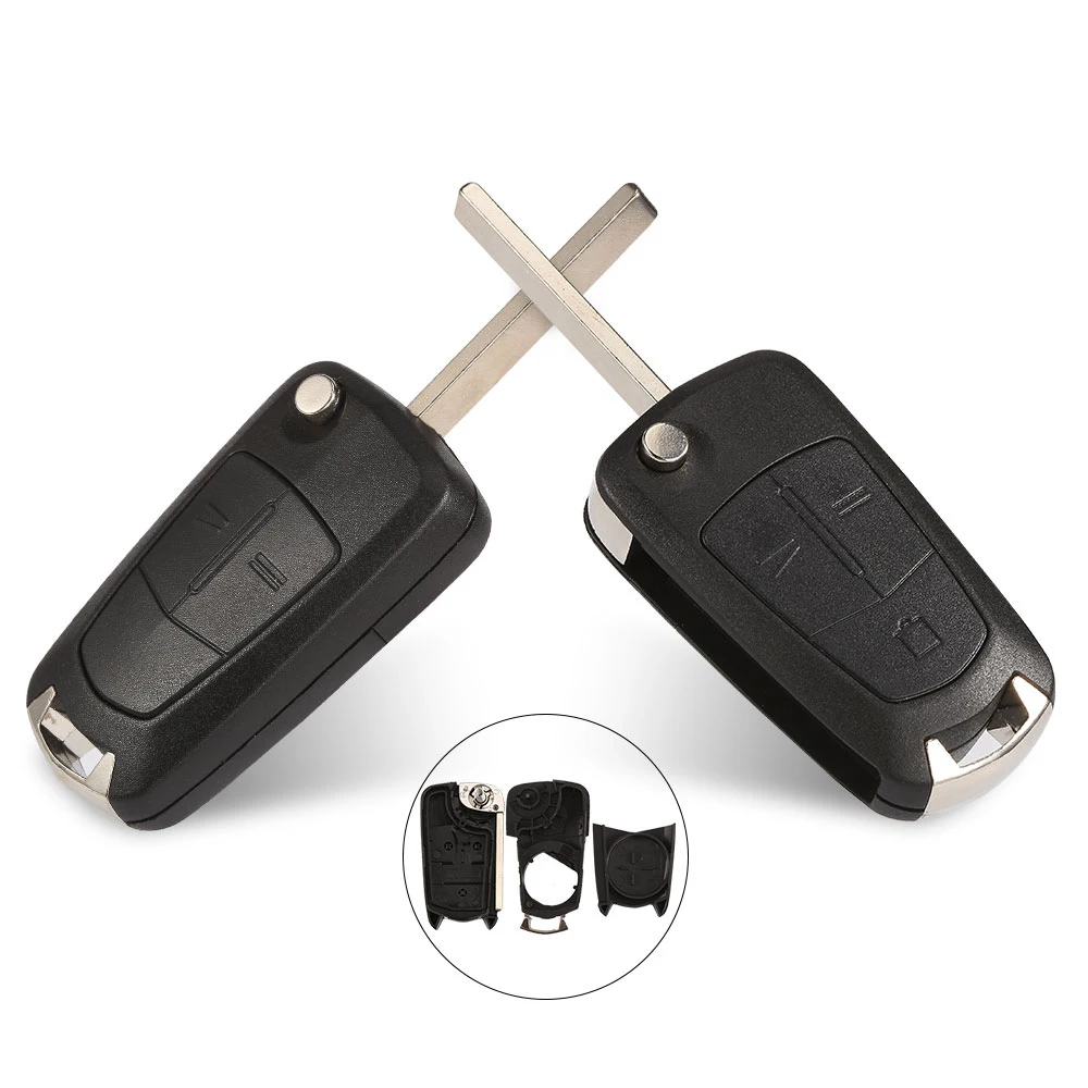 WhatsKey 10 шт./лот 2 3 кнопки раскладной ключ дистанционного управления для Opel Insignia