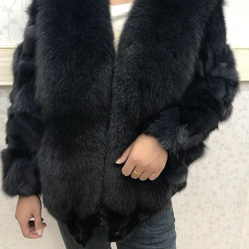 Новинка 2023 стильное модное пальто богини из лисьего меха ароматное короткое