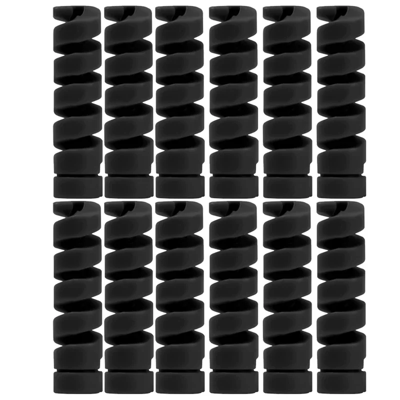 

Кабельные органайзеры из пластика, набор из 12 штук