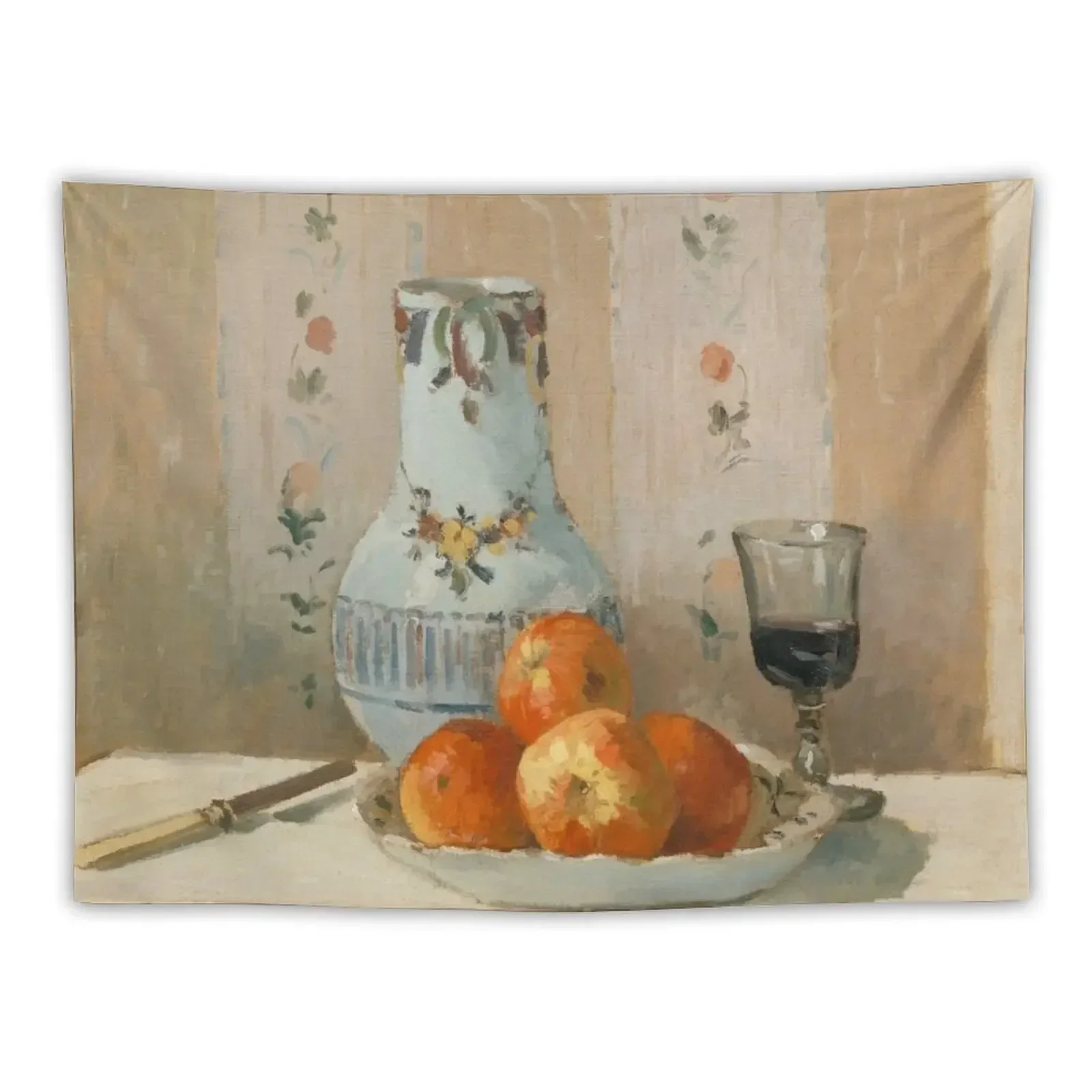 Гобелен Pissarro's Still Life с яблоками и кувшином милый декор для комнаты гобелен