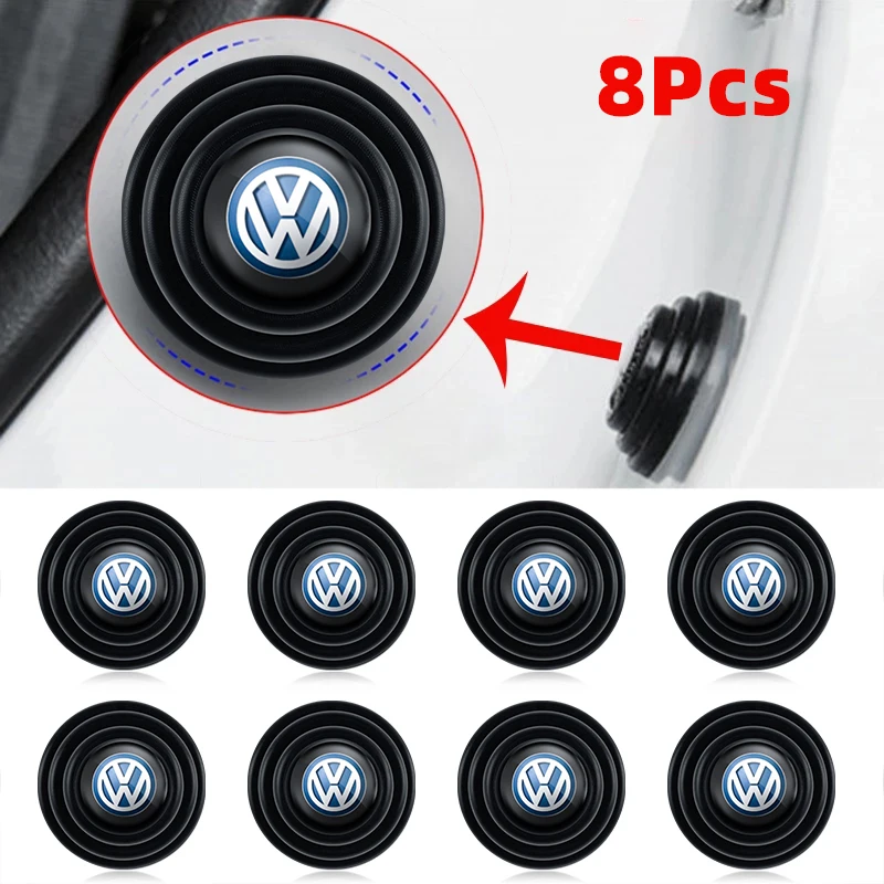 8 шт. автомобильные противоударные прокладки для VW GTI Polo Golf Passat Tiguan Arteon Touareg Taigo Caddy