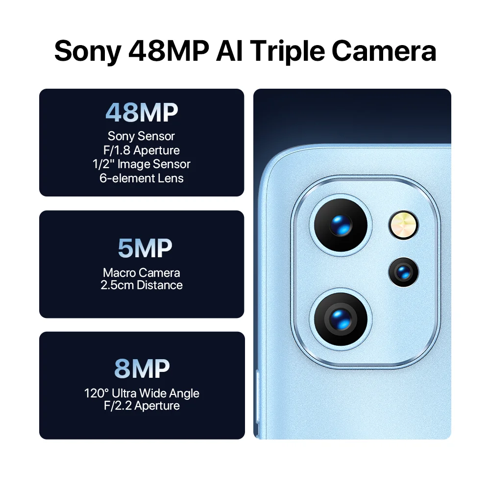 UMIDIGI F3 Phone Smartphone Android 11 8GB 128GB  6.7