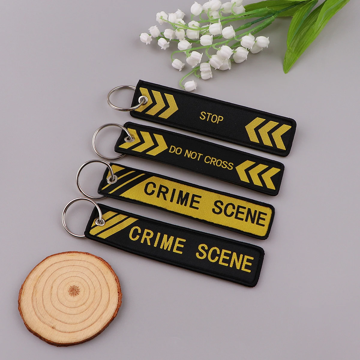 Классический серебряный металлический брелок для ключей унисекс