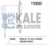 

Store code: 0583862AL interior heater radiator for CLIO KANGOO MEGANE SCENIC (2 SIRA AL + PL)