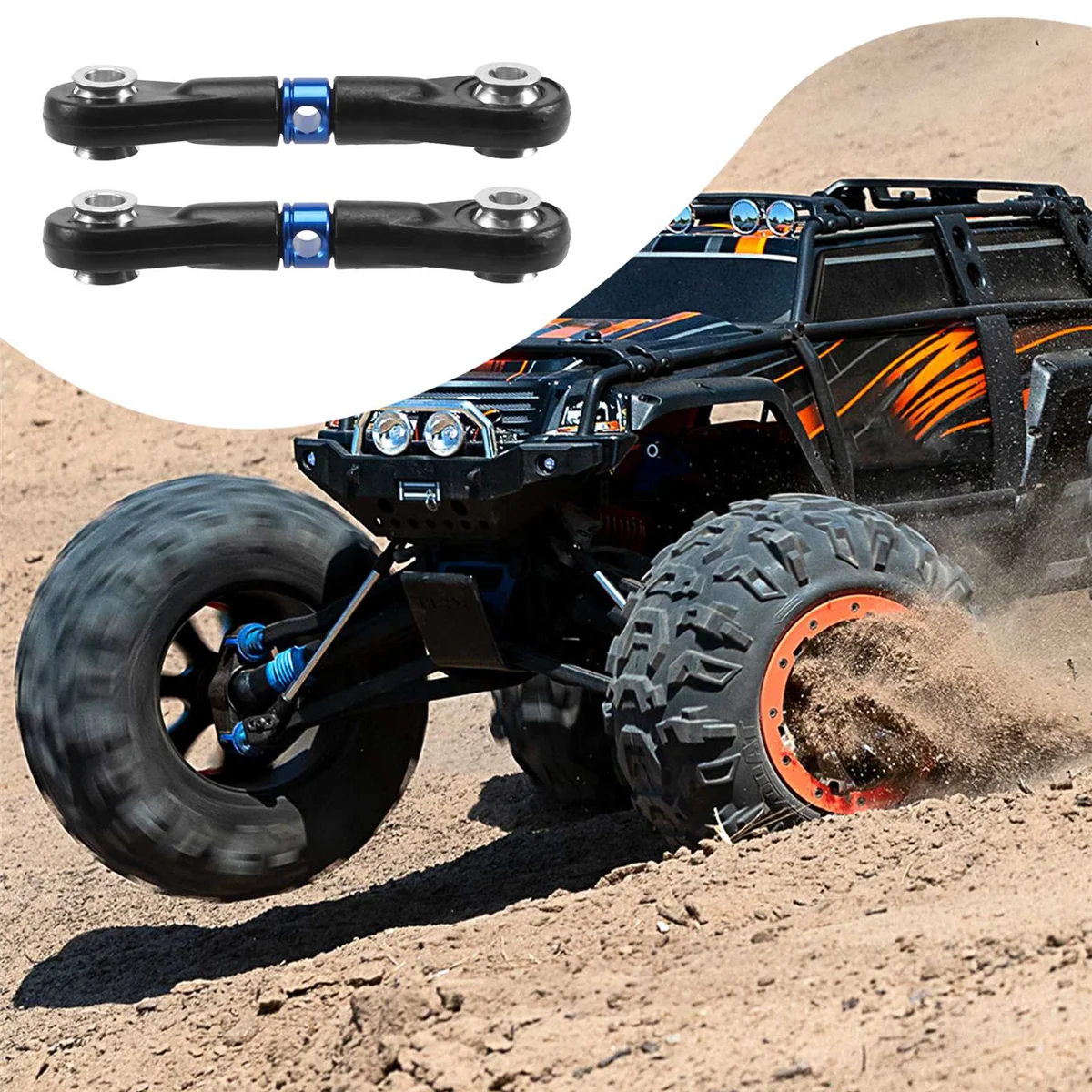 3 шт. стержень рулевой связи для лампы заднего света TT02 TT02T 1/10 обновленные детали