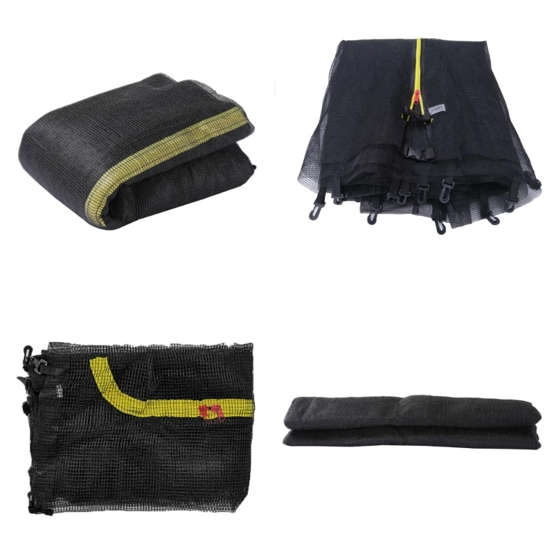 Сетка для ограждения батута 6 опор сменная защитная сетка прочная