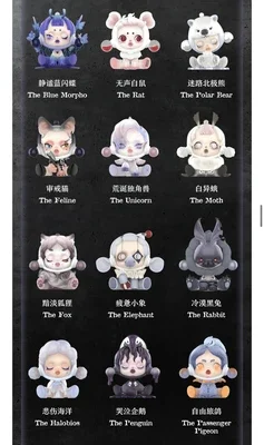 Pop Mart Skullpanda The Mare of Animals Series фигурка