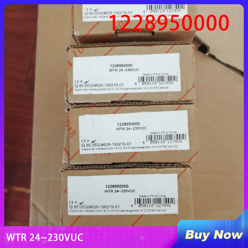 

1228950000 WTR 24~230VUC For Weidmuller WTR Time On-delay Timing Relay