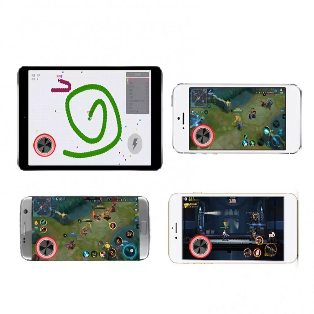 

NEW2023 Mini Game Joystick Mobile Phone Tablet Game Sucker Joystick Touch Screen Controller Joypad Games Accessories