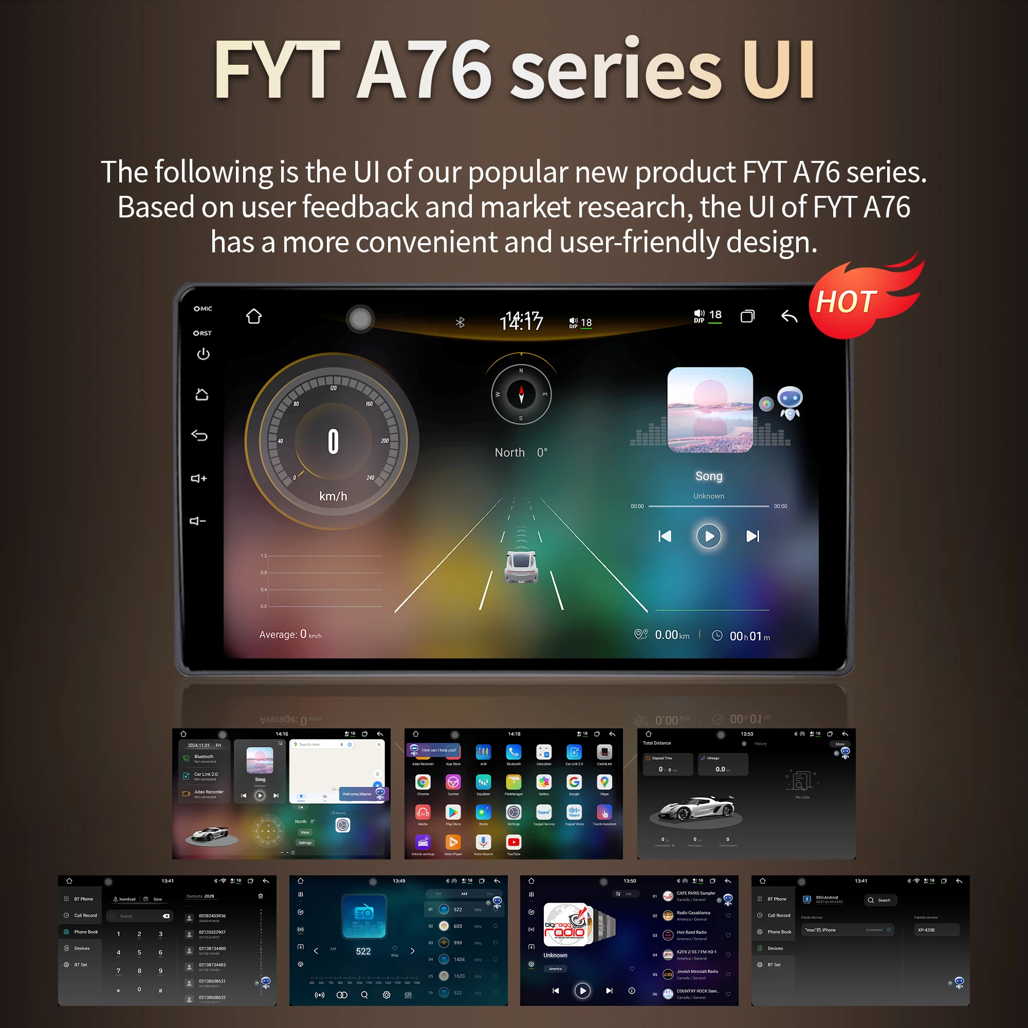 Фото Для GAZ Gazelle Business 2010-2020 Автомобильный радиоприемник Android WIFI Навигация GPS BT CarPlay Мультимедиа 4G CPU 7870 2K QLED Экран Стерео №4