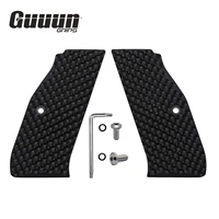guuun g10 grips for cz shadow 2 cz 75 palm swell tactical dimple texture