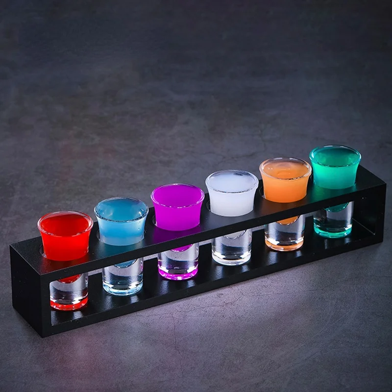 

2 стиля изысканный набор для вина коктейль Текила водка фрукты вино 6 чашек 1 стойка для вина семейный бар фестиваль добавить в забавную посу...