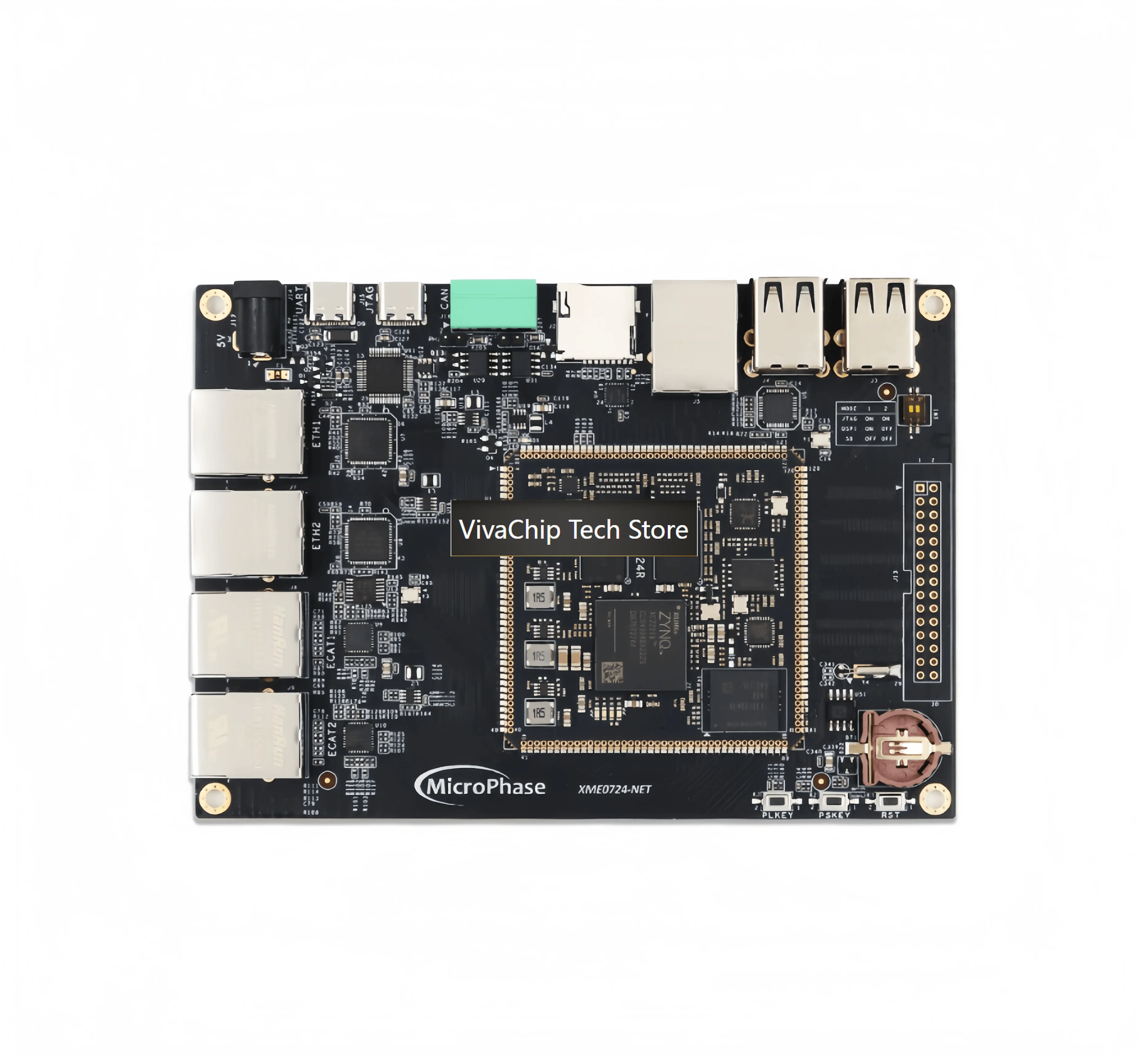 Фото Плата разработки VivaChip TechXILINX FPGA ZYNQ ARM 7010 7020 для многопортовых промышленных сетей Zed №3