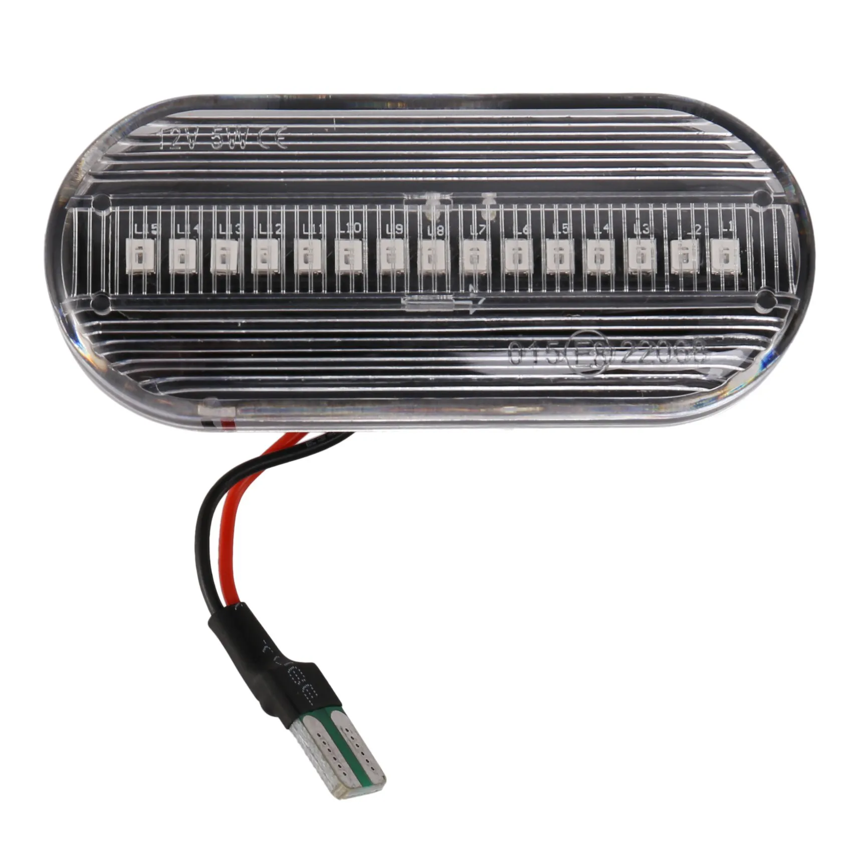 2 шт. автомобильный ретранслятор поворотников для Ford C-Max Fiesta Focus MK2 Fusion прозрачный