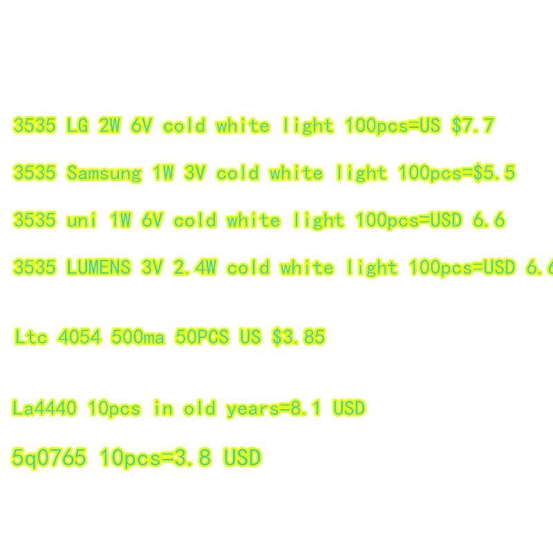 

3535 LED 4054 LA4440 5Q076