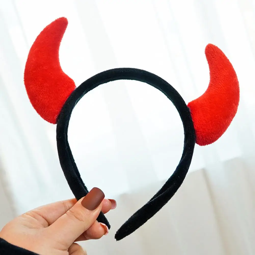 Ободок для волос на Хэллоуин ободок в форме демона короны праздничная корона