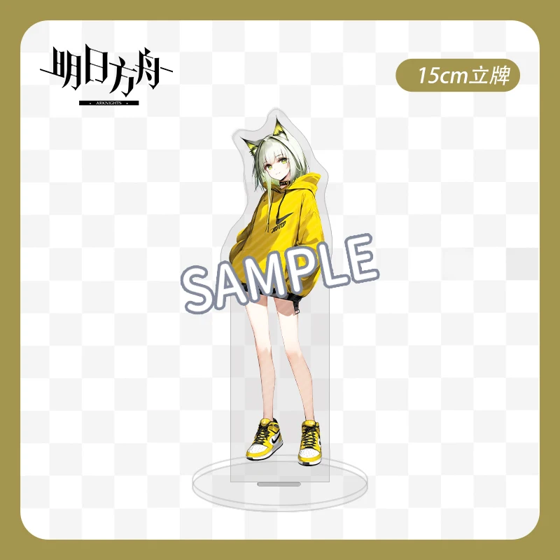 Arknights Amiya Muelsyse Kaltsit 15 см акриловая подставка 2D аниме фигурка Декор Коллекционная