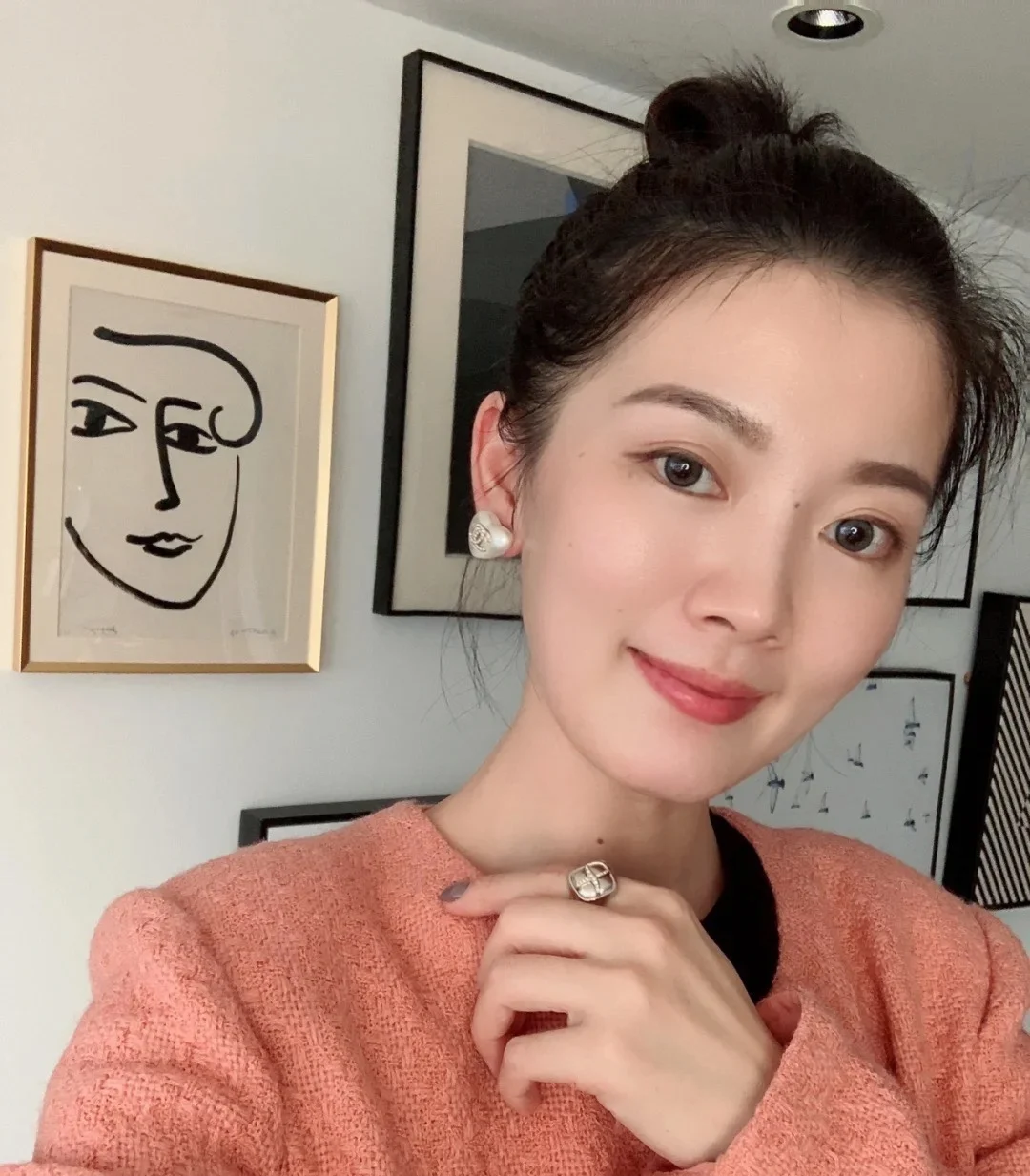 серьги Chanel Модный дизайн простой и элегантный
