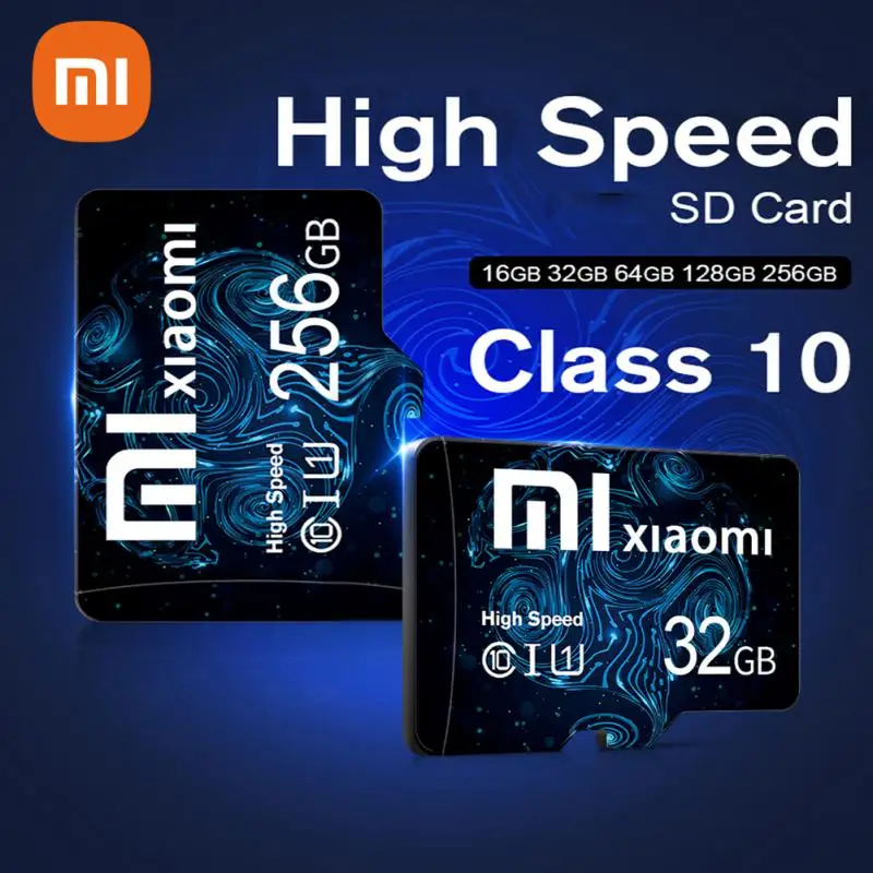 

XIAOMI Mini SD Memory Card 128GB 256GB 512GB 1TB High Speed Class 10 SD/TF Flash Card For Smartphone Table PC Camer With Adapter