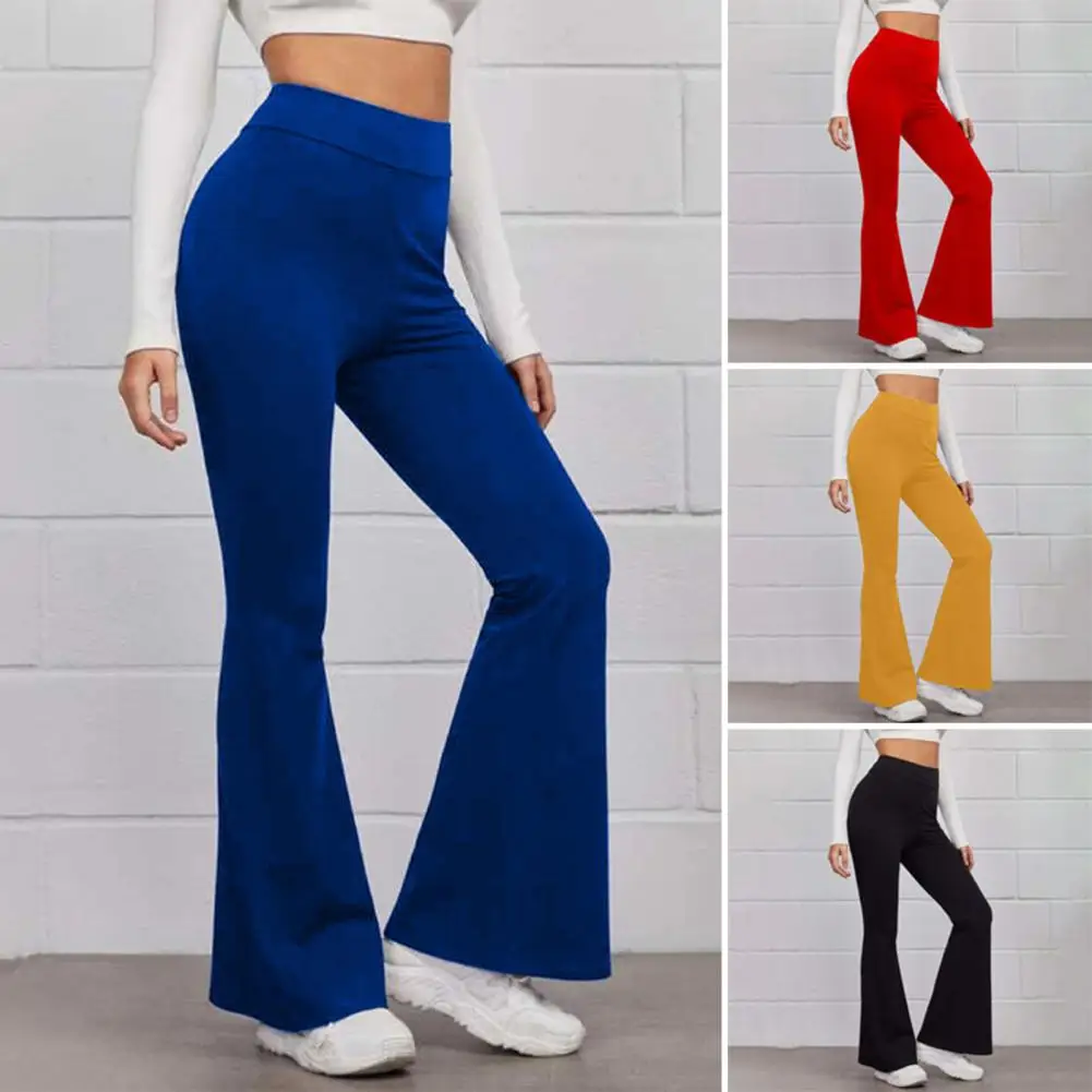 2022 Wide-leg Yoga Pants Women Leggings Gym Sports Tights Women High elasticity Fitness Flared Pants Fashion Streetswear Woman