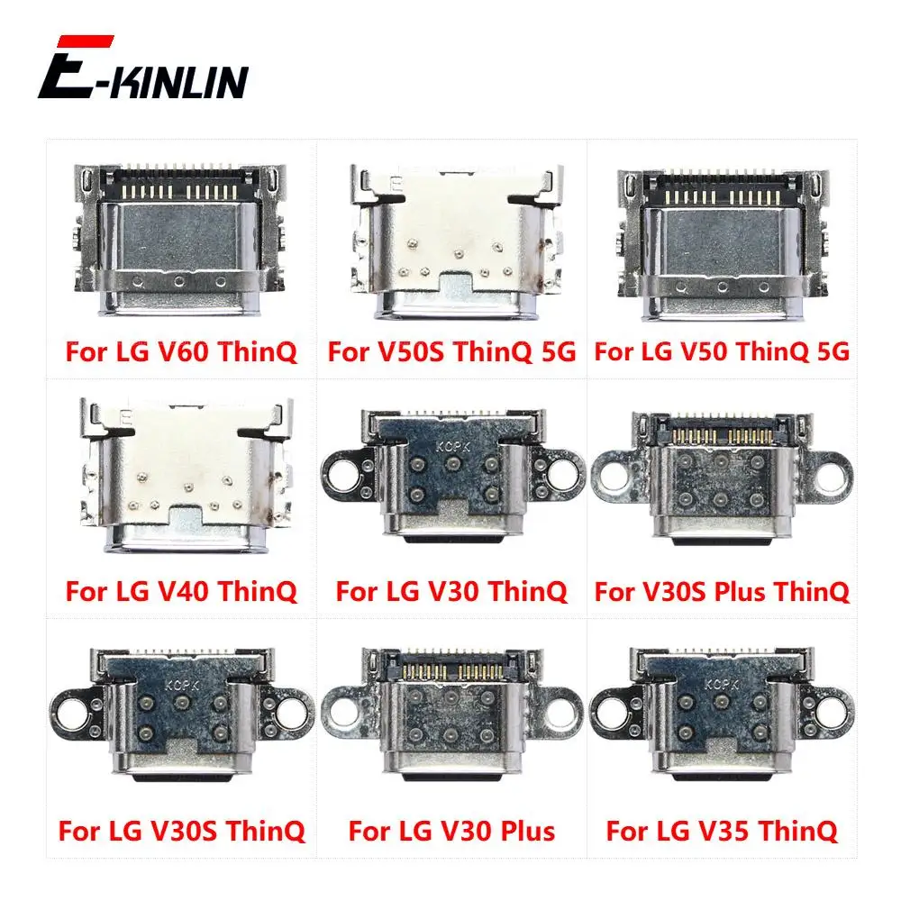Зарядная док-станция с разъемом USB Type-C для LG V30 V35 V30S Plus V40 V50 V50s V60 ThinQ